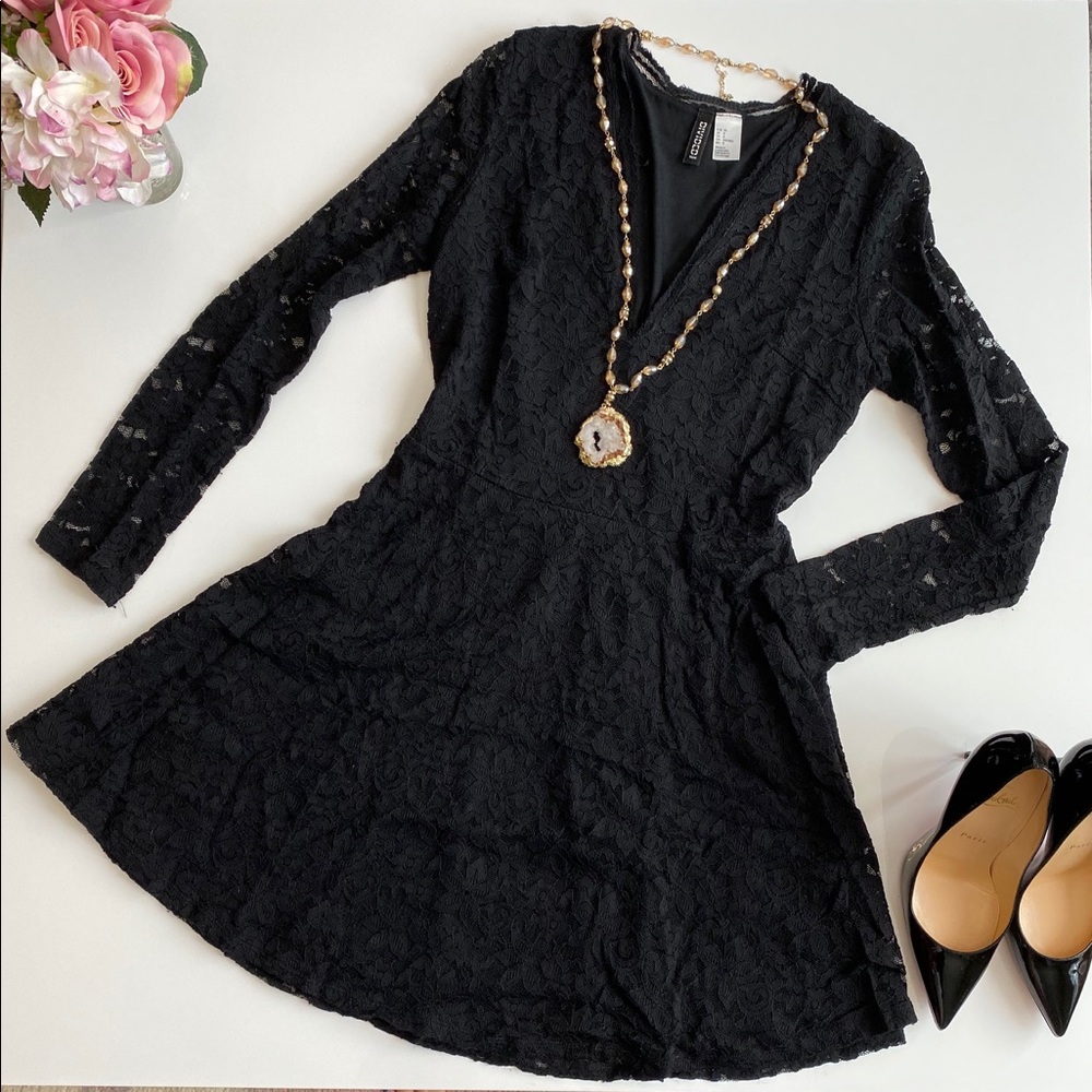 Divided by H&M | LBD in lace | sz 8